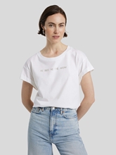 Image sur T-shirt  à strass