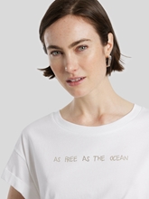 Image sur T-shirt  à strass