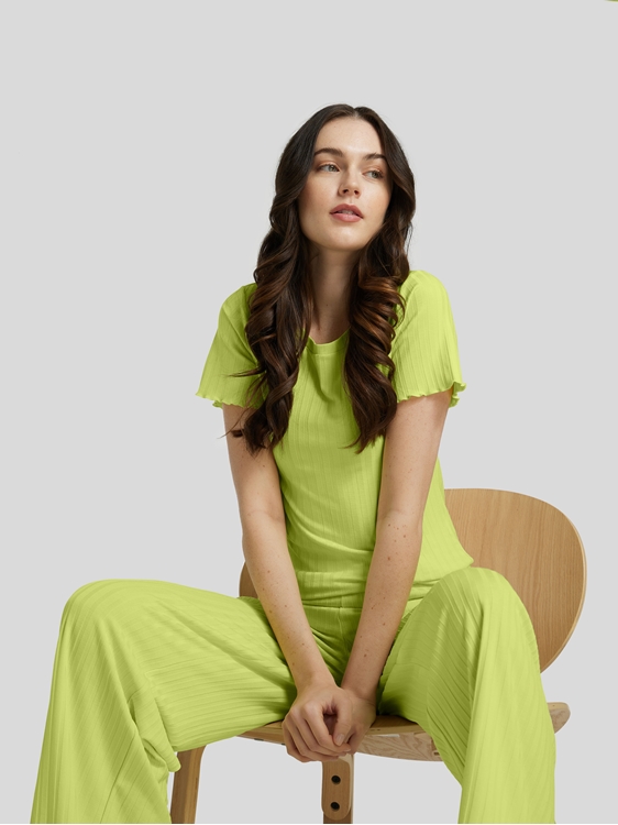 Image sur T-shirt texturé