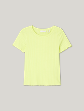 Image sur T-shirt texturé