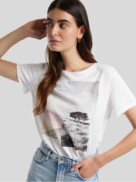 Image sur T-shirt imprié de photo