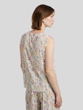 Image sur T-shirt plissé