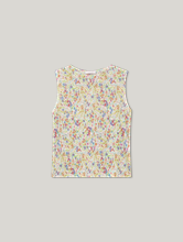 Image sur T-shirt plissé