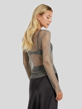 Bild von Netzshirt mit Steinen MAGDA