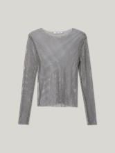 Bild von Netzshirt mit Steinen MAGDA