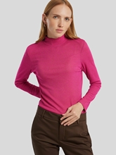Bild von Stehkragenpullover mit Lurex