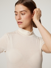 Bild von T-Shirt aus Feinstrick