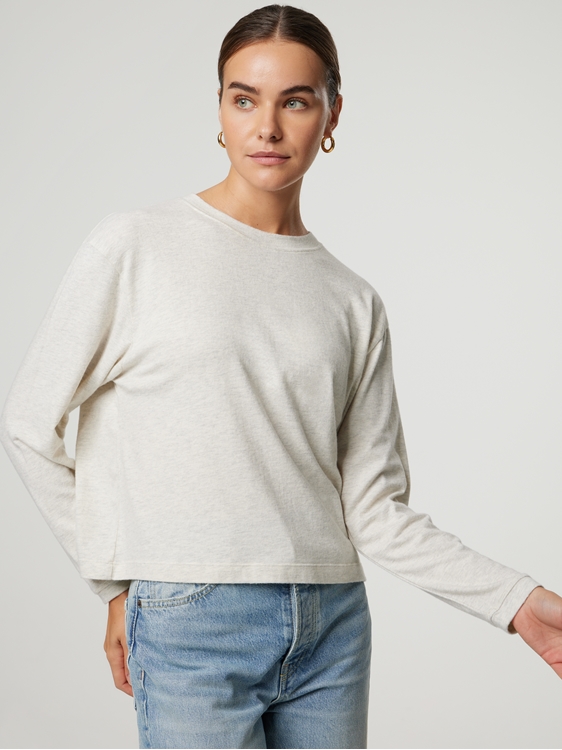 Bild von Langarmshirt mit Baumwolle