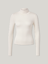 Bild von Langarmshirt mit Rollkragen