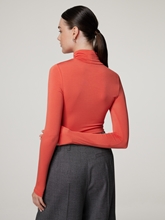 Bild von Langarmshirt mit Rollkragen