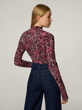 Bild von Langarmshirt mit Stehkragen