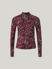 Bild von Langarmshirt mit Stehkragen