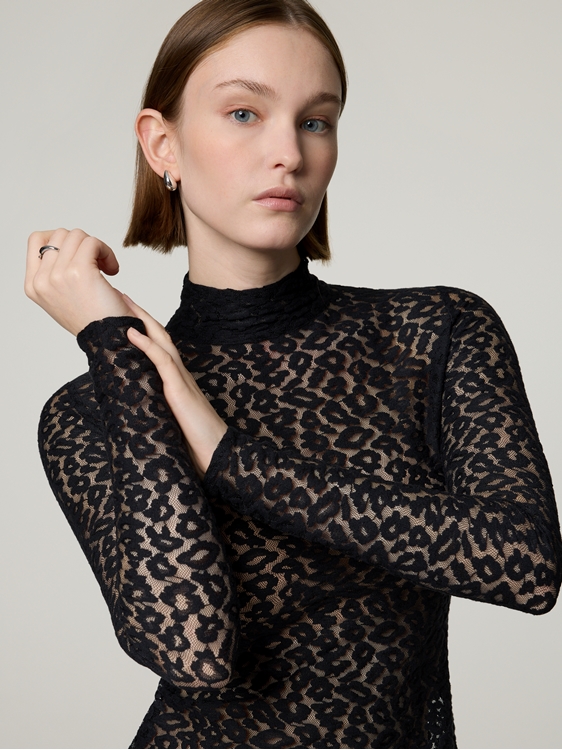 Bild von Bluse mit Spitze LORENA