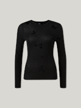 Image sur T-shirt à manches longues avec imprimé