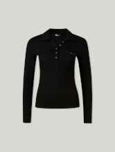 Bild von Langarmshirt mit Wolle