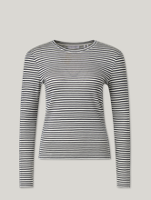 Image sur T-shirt à manches longues avec détails en lurex