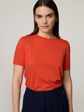 Bild von T-Shirt aus Feinstrick