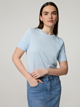 Bild von T-Shirt aus Feinstrick