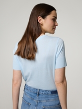 Bild von T-Shirt aus Feinstrick