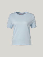 Bild von T-Shirt aus Feinstrick