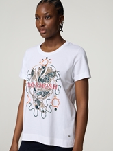 Image sur T-shirt avec paillettes HALLIN