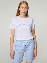 Image sur T-shirt avec coton CHRISTINA