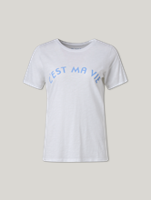 Image sur T-shirt avec coton CHRISTINA