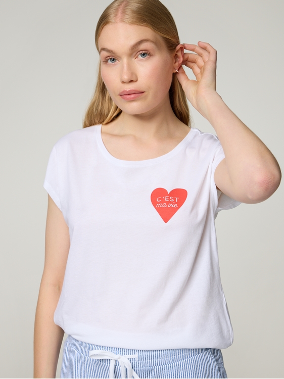 Bild von T-Shirt aus Baumwolle