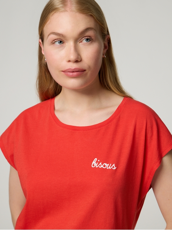 Bild von T-Shirt aus Baumwolle