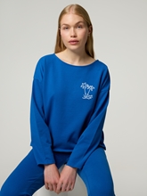 Bild von Sweatshirt aus Baumwolle ALISON