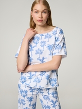 Image sur T-shirt coupe oversized KAYA