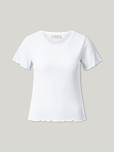 Image sur T-shirt à côtes