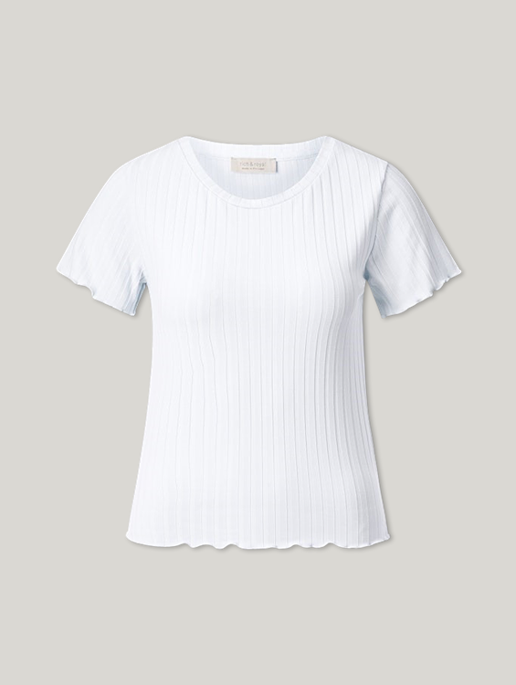 Image sur T-shirt à côtes