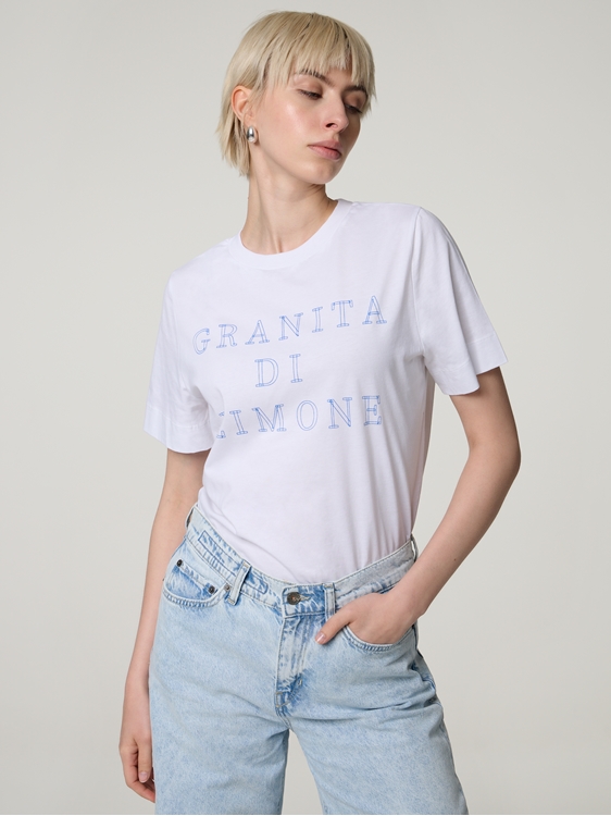 Bild von T-Shirt aus Baumwolle