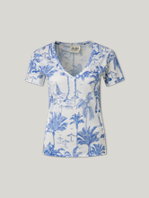 Image sur T-shirt en lin ELOISE