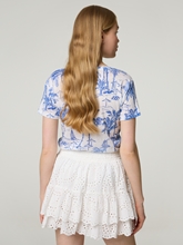 Image sur T-shirt en lin ELOISE