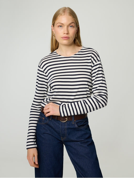 Image sur T-shirt à manches longues en coton