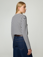 Image sur T-shirt à manches longues en coton