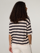 Image sur T-shirt à la coupe oversized