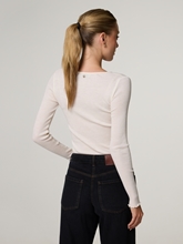 Bild von Langarmshirt mit Rippen MMELAINE