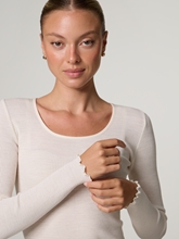 Bild von Langarmshirt mit Rippen MMELAINE
