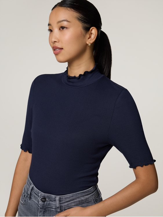 Bild von T-Shirt mit Rippen