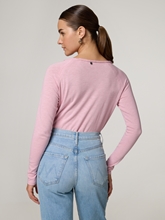 Image sur T-shirt à manches longues en jersey