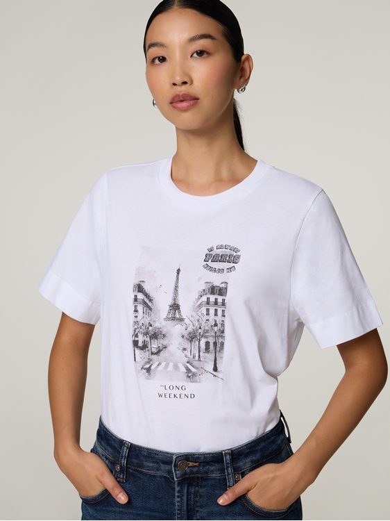 Bild von T-Shirt mit Print