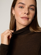 Bild von Langarmshirt mit Rollkragen