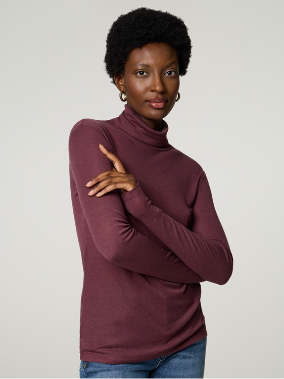 Bild von Rollkragenshirt mit Wolle