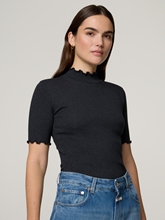 Bild von Shirt mit Rippen