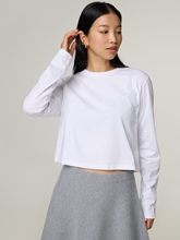 Bild von Langarmshirt im Cropped Fit