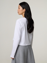 Bild von Langarmshirt im Cropped Fit