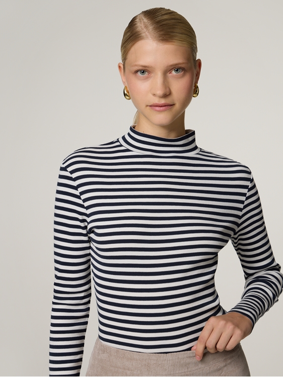 Bild von Langarmshirt aus Baumwolle